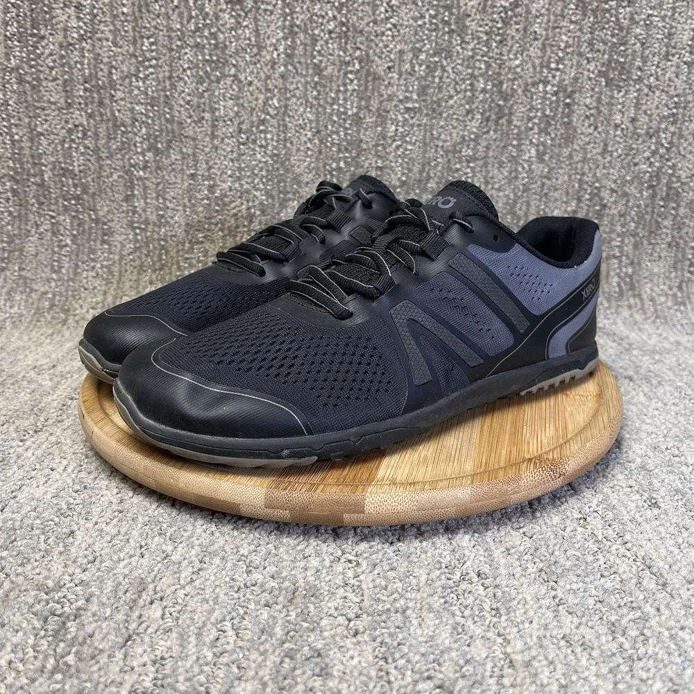 Xero Shoes HFS II Womens Size 9 Black Gray Barefoot Minimalist Running Shoes Gym